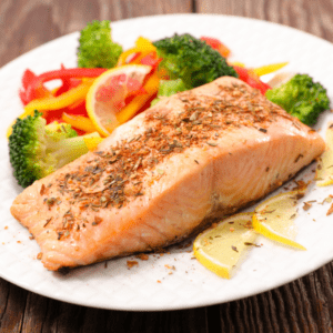 Cassolette de poisson aux fines herbes et tagliatelles