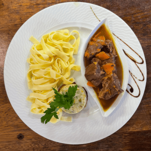 plat du restaurant le turquoise en guadeloupe